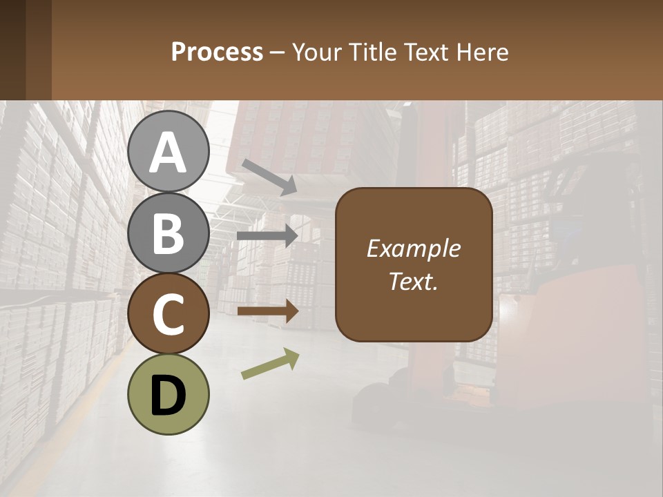 Postage Shape Balloon PowerPoint Template