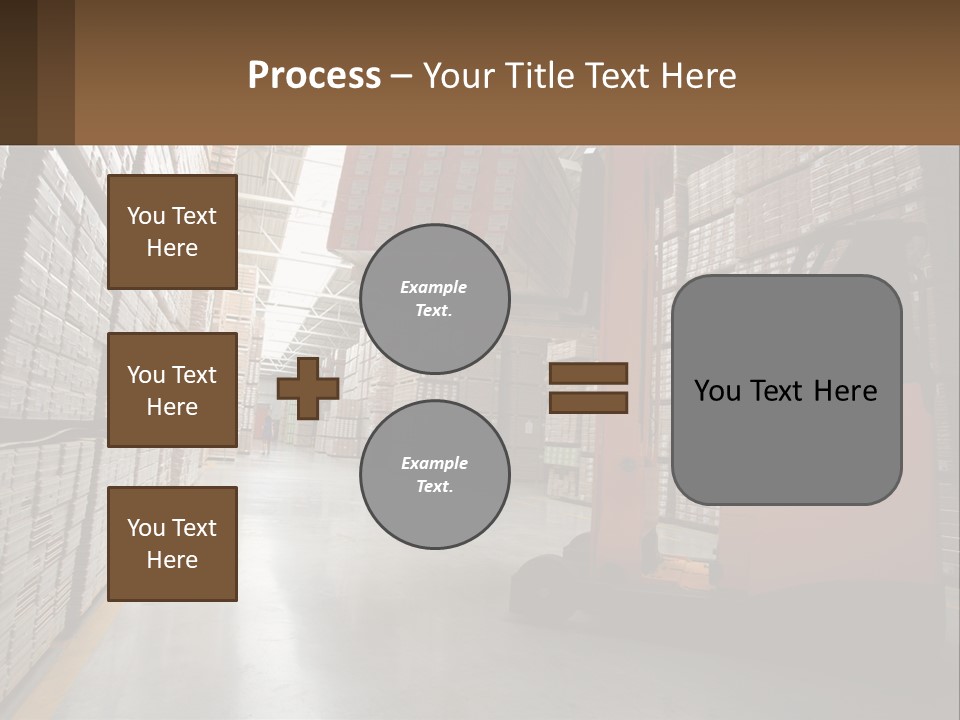 Postage Shape Balloon PowerPoint Template