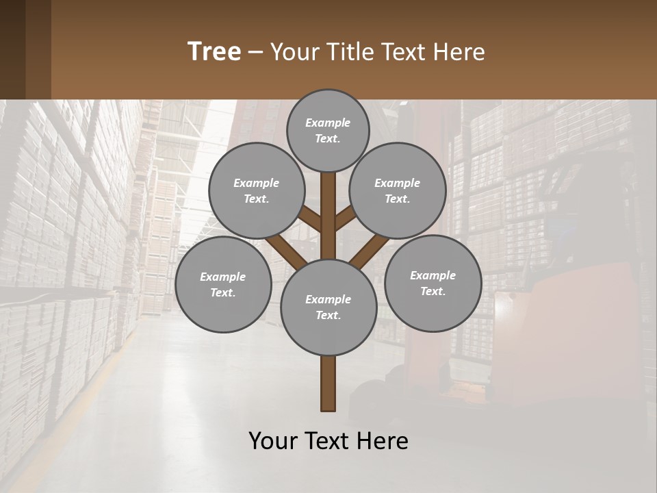 Postage Shape Balloon PowerPoint Template