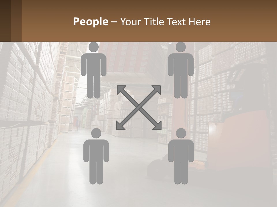 Postage Shape Balloon PowerPoint Template