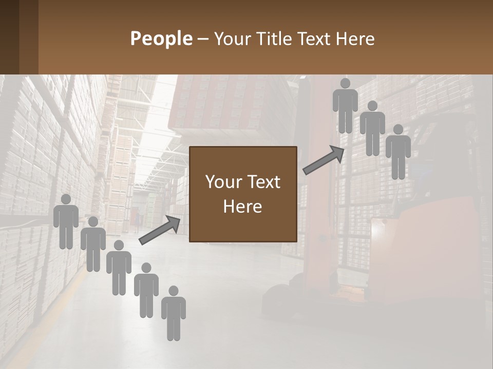 Postage Shape Balloon PowerPoint Template