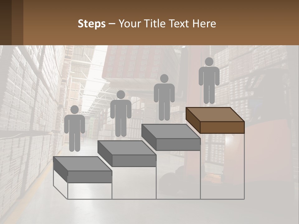 Postage Shape Balloon PowerPoint Template