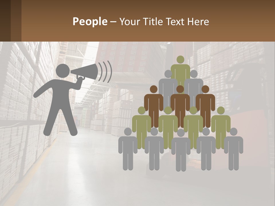 Postage Shape Balloon PowerPoint Template