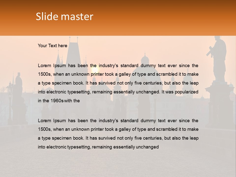 Spiral Design Gift PowerPoint Template