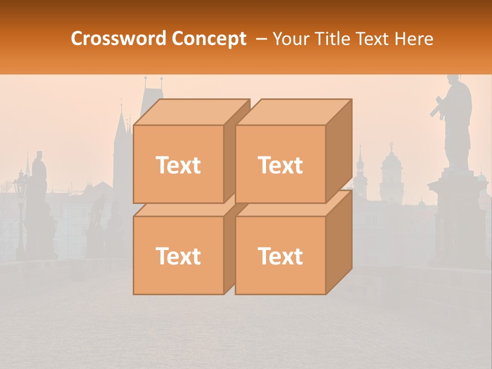 Spiral Design Gift PowerPoint Template