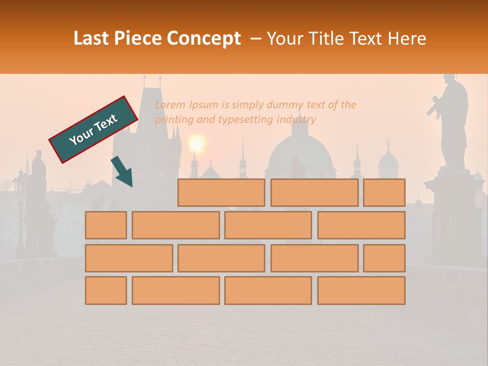 Spiral Design Gift PowerPoint Template
