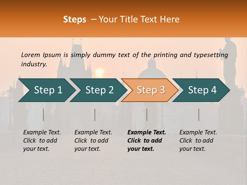 Spiral Design Gift PowerPoint Template