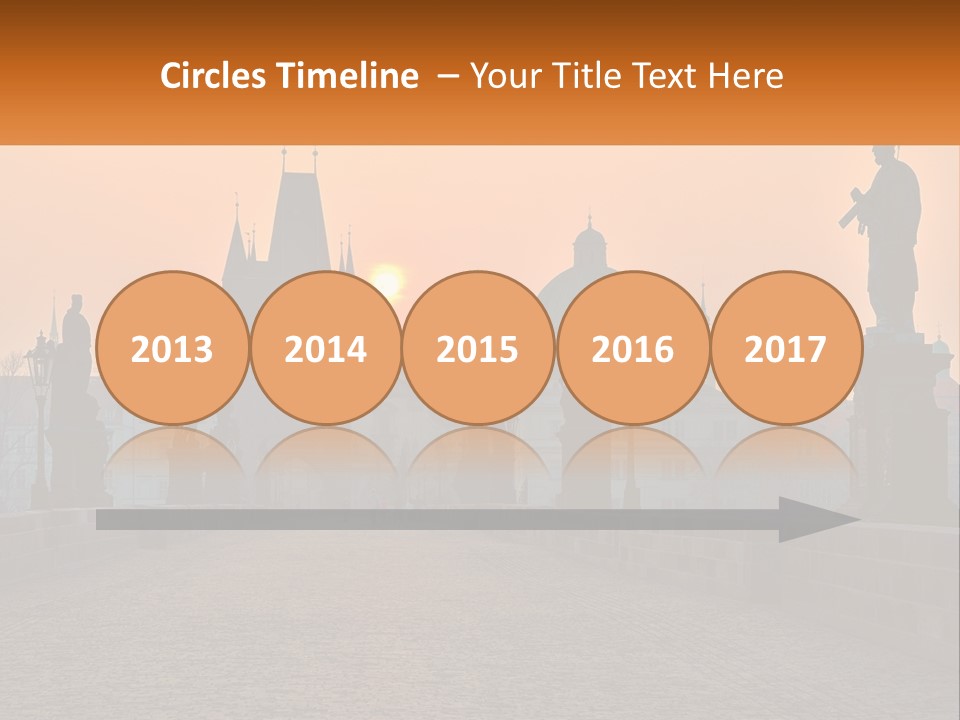 Spiral Design Gift PowerPoint Template