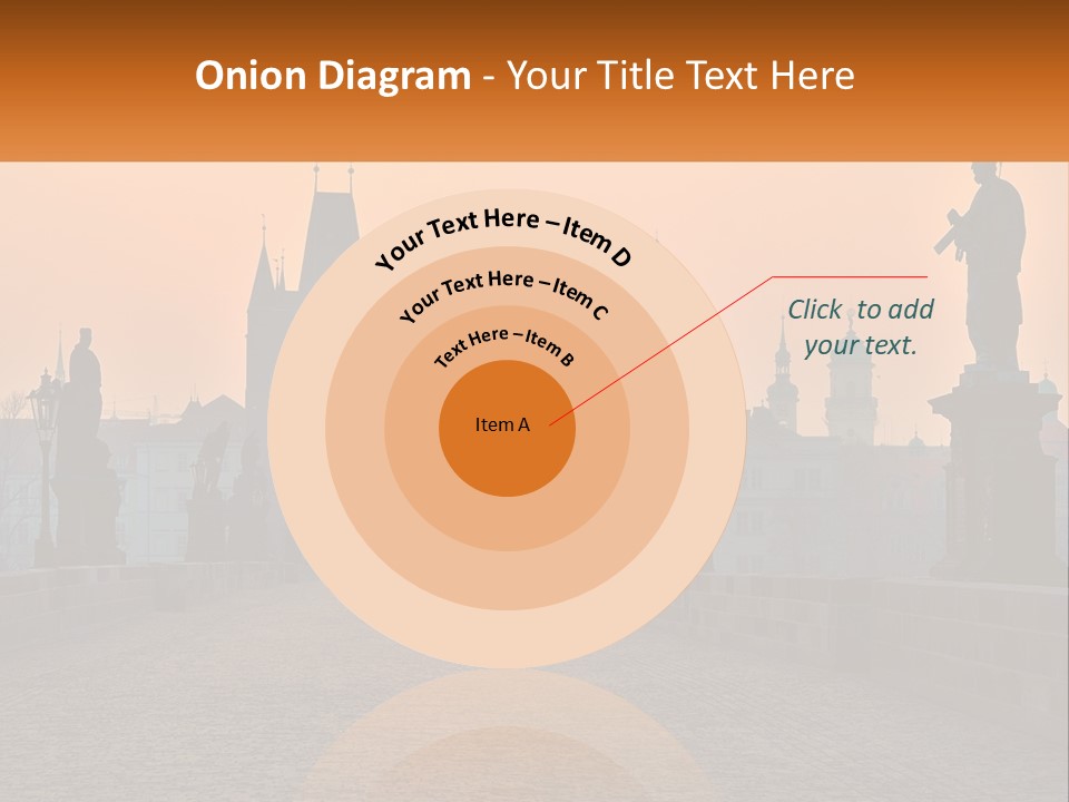 Spiral Design Gift PowerPoint Template