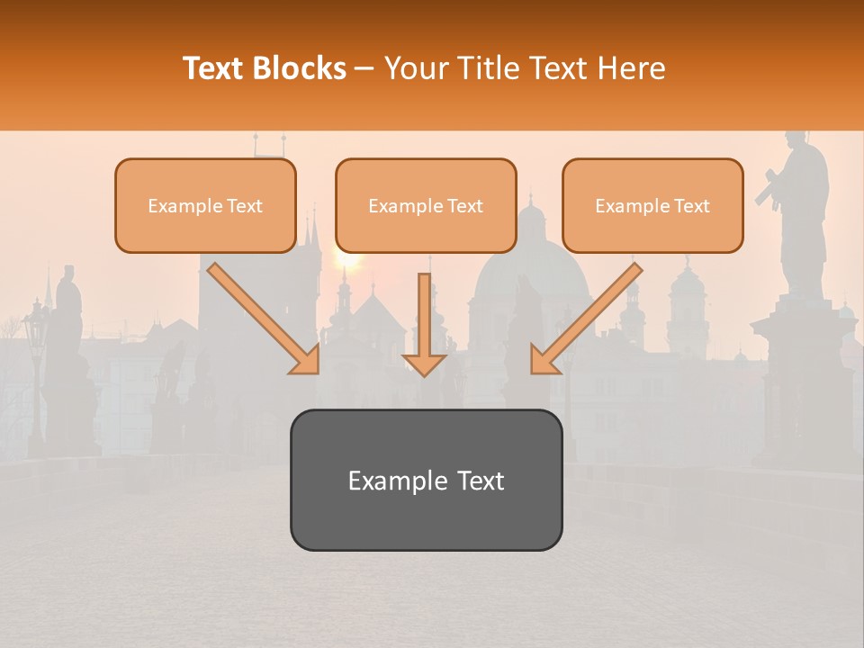 Spiral Design Gift PowerPoint Template
