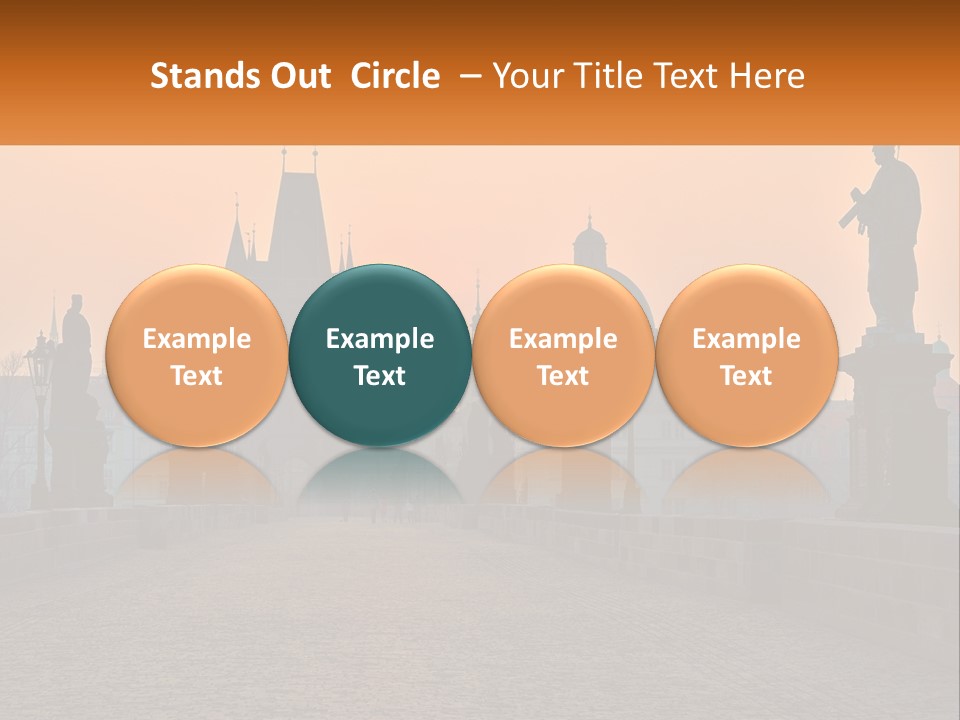Spiral Design Gift PowerPoint Template