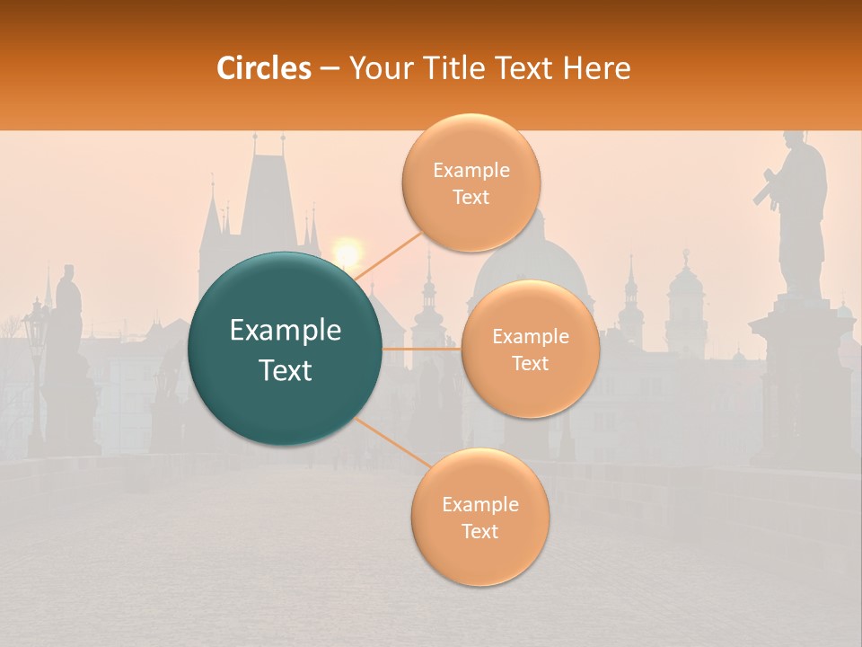 Spiral Design Gift PowerPoint Template