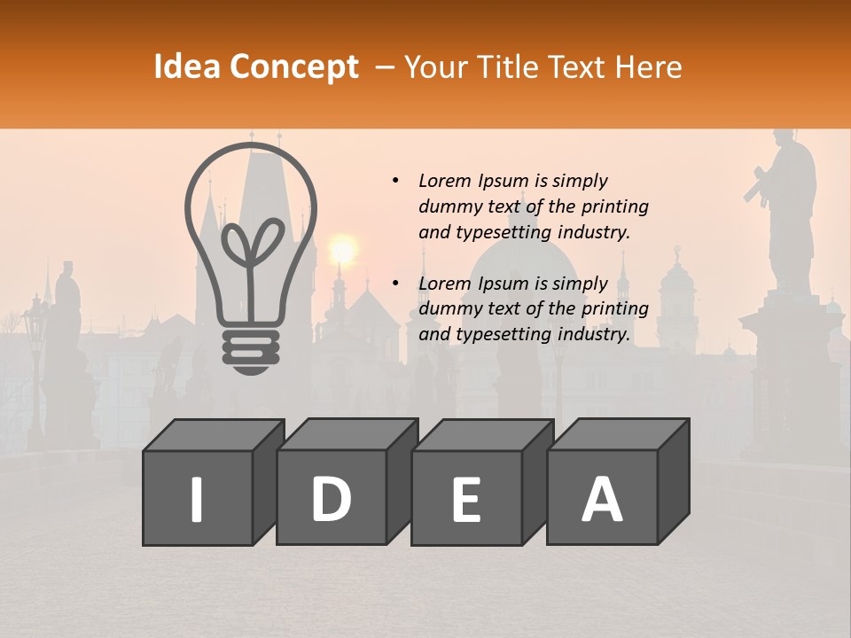 Spiral Design Gift PowerPoint Template