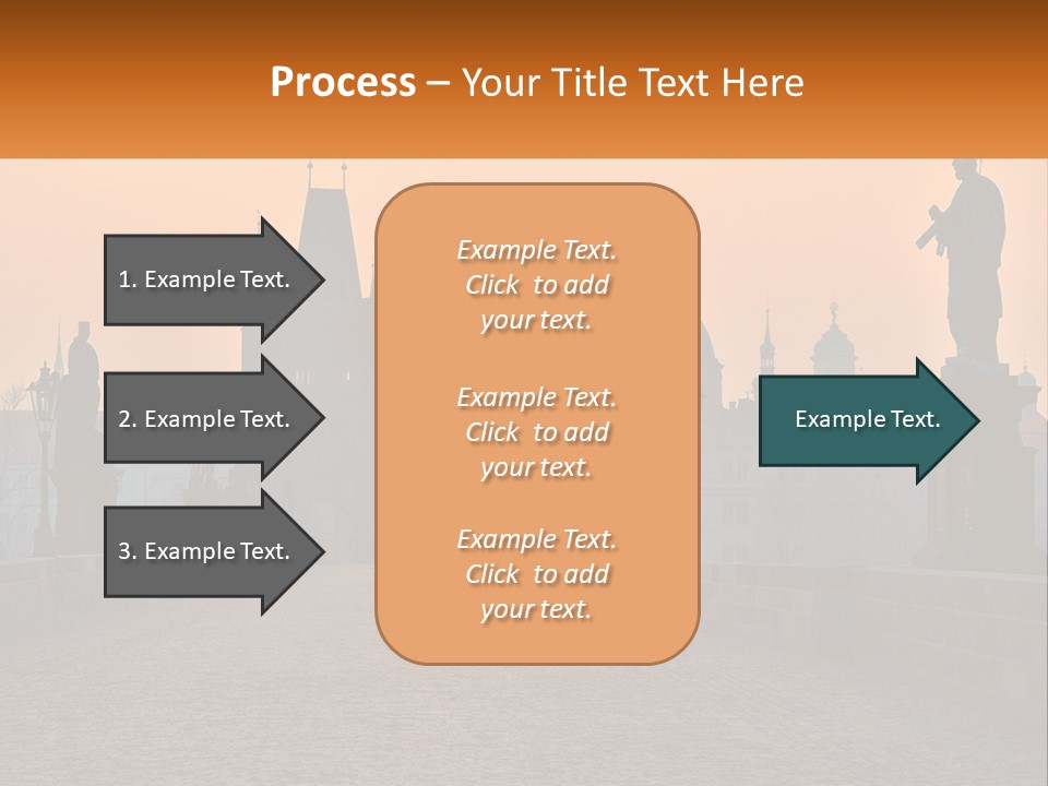 Spiral Design Gift PowerPoint Template