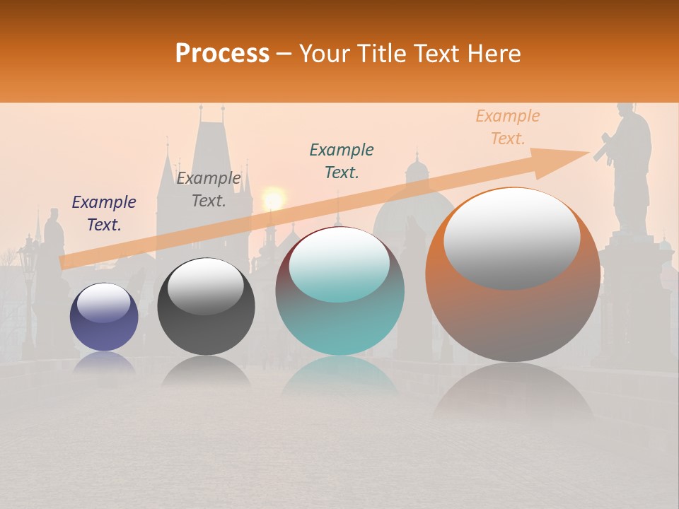 Spiral Design Gift PowerPoint Template