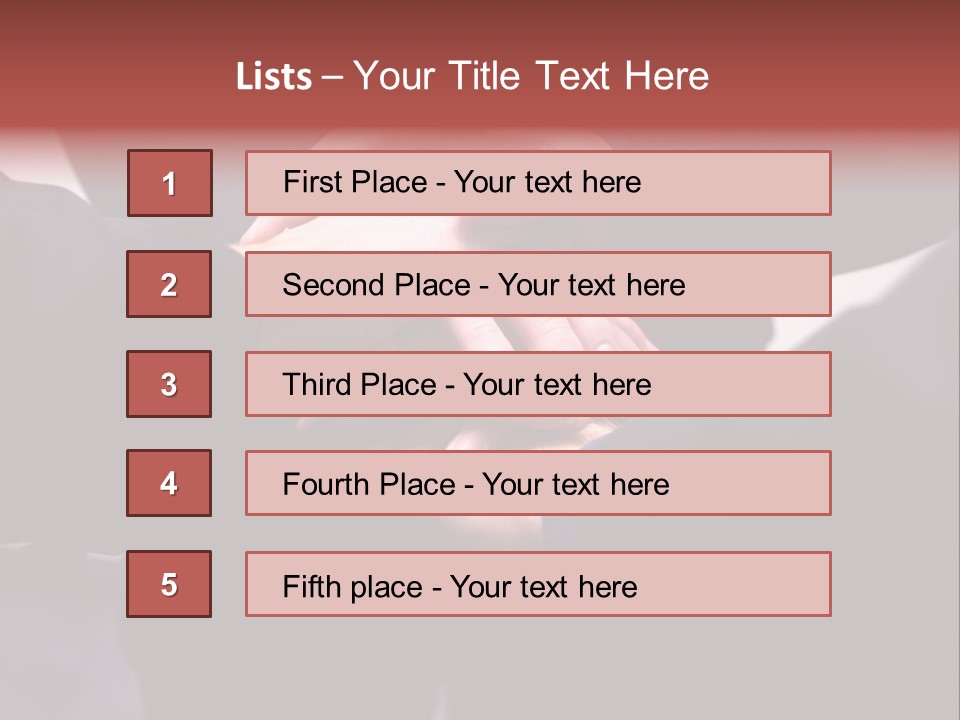 Stamp Bird Spiral PowerPoint Template