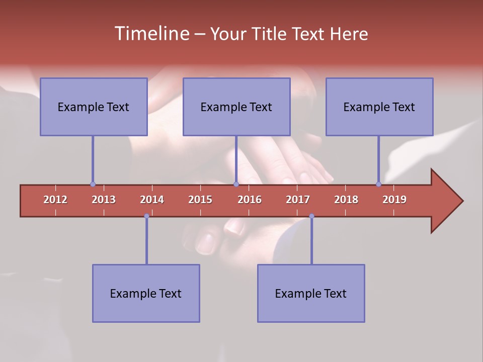 Stamp Bird Spiral PowerPoint Template
