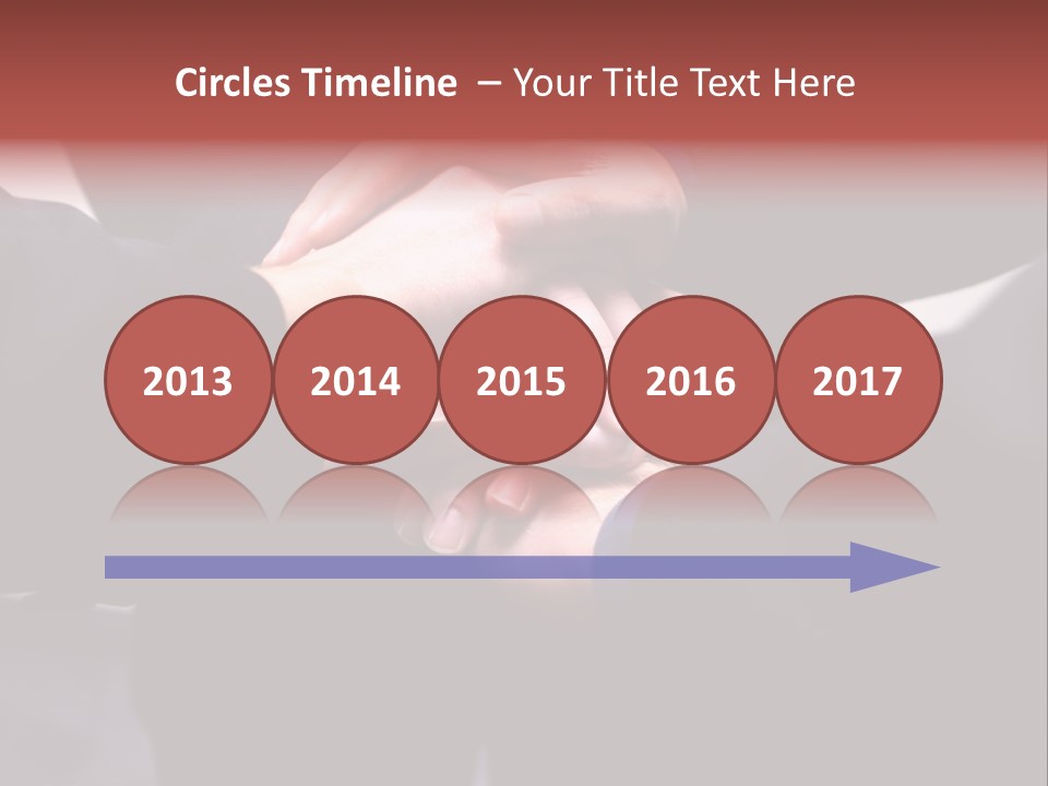 Stamp Bird Spiral PowerPoint Template