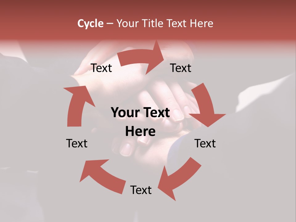 Stamp Bird Spiral PowerPoint Template