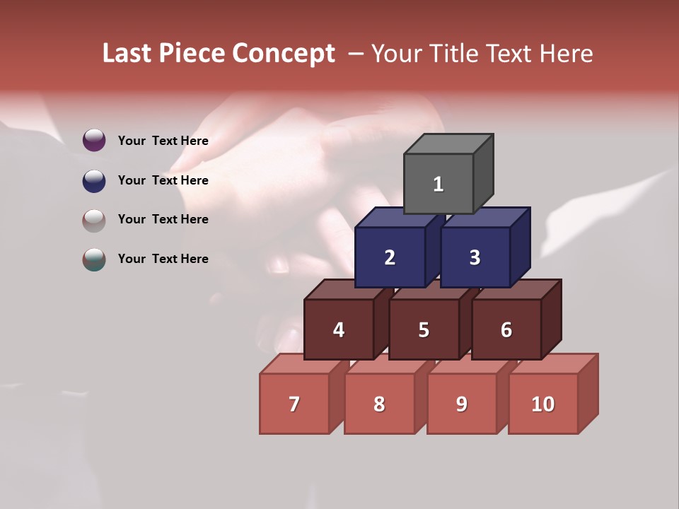 Stamp Bird Spiral PowerPoint Template