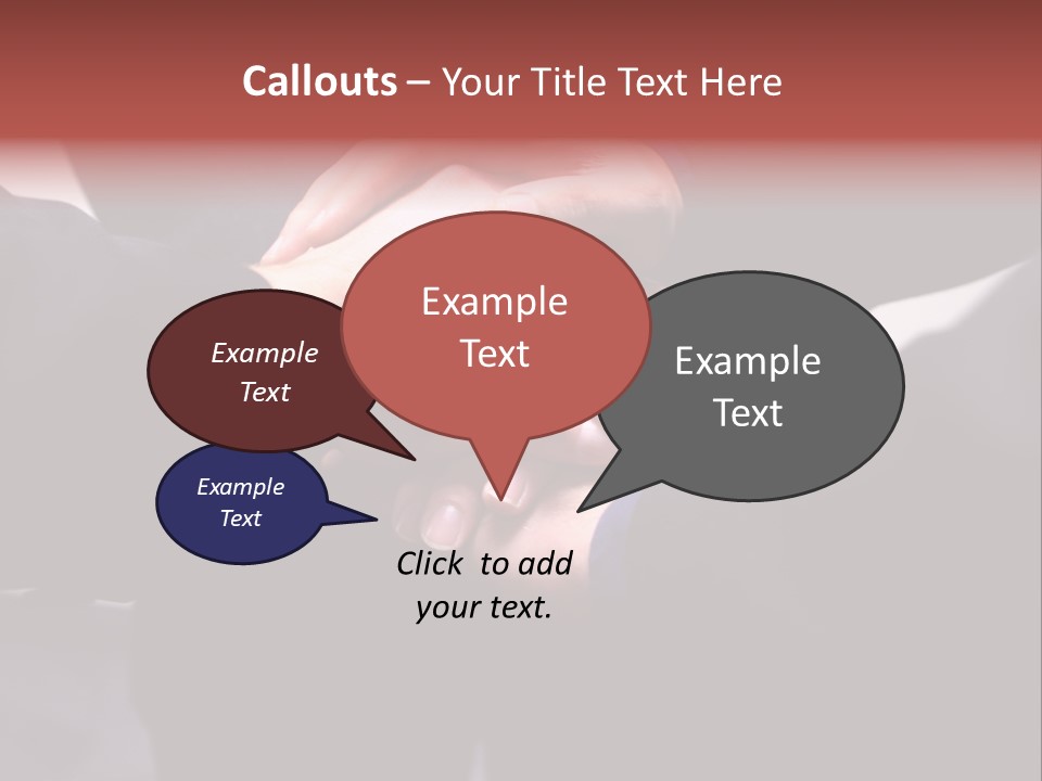 Stamp Bird Spiral PowerPoint Template