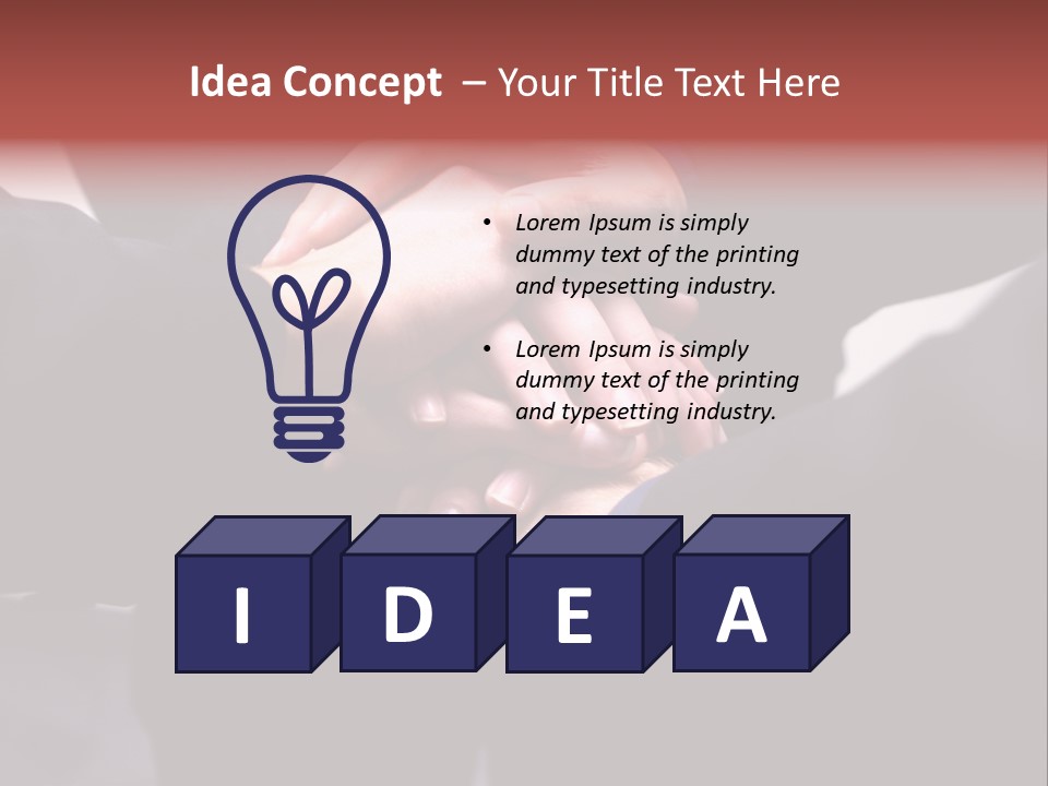 Stamp Bird Spiral PowerPoint Template