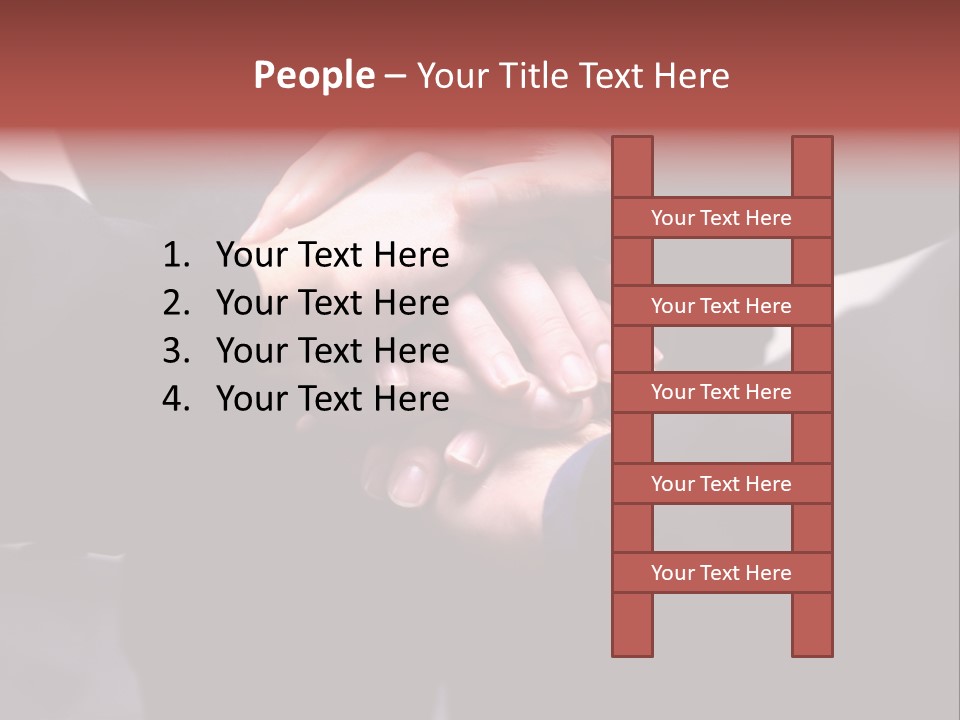 Stamp Bird Spiral PowerPoint Template
