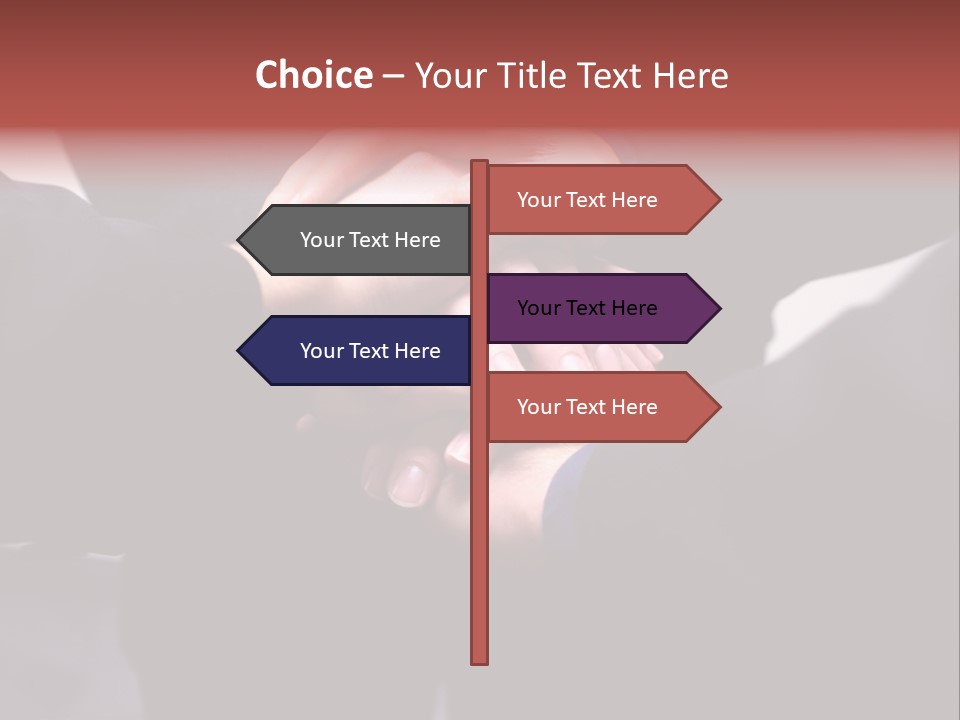 Stamp Bird Spiral PowerPoint Template