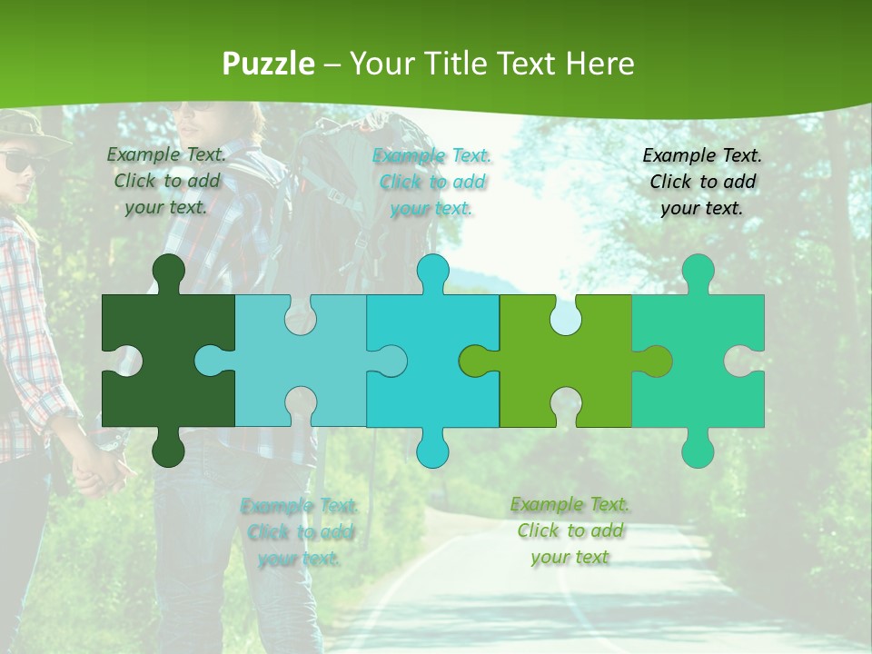 Cupcake Banner Element PowerPoint Template