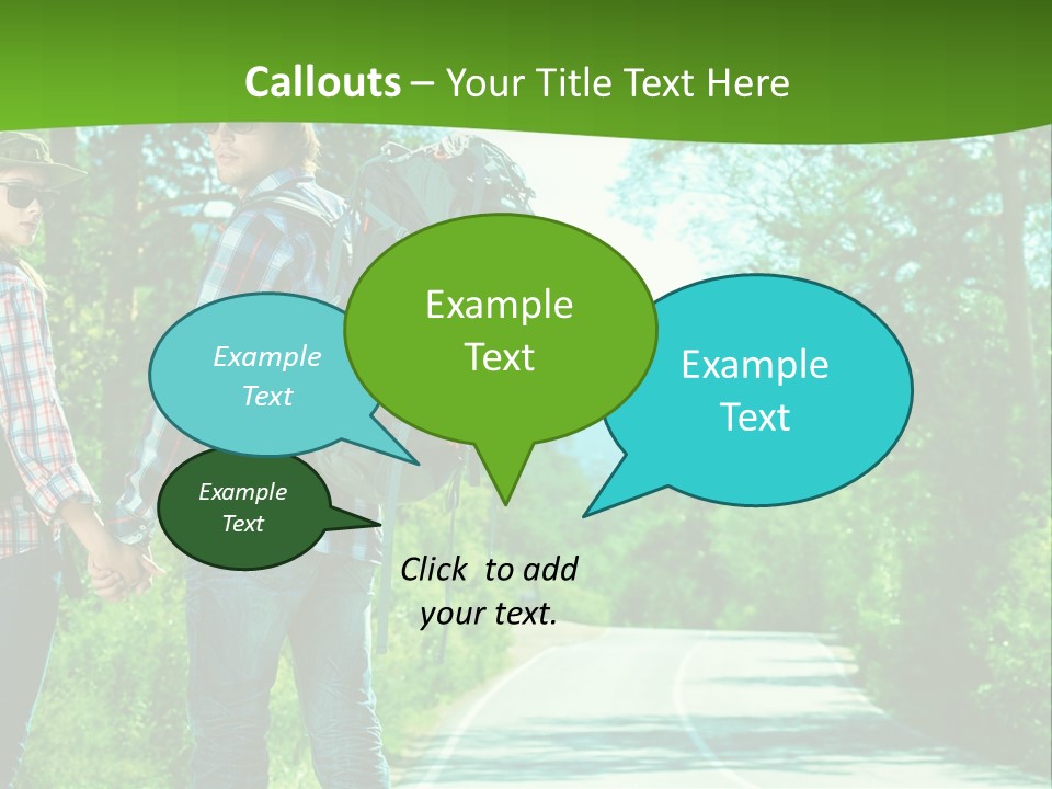 Cupcake Banner Element PowerPoint Template