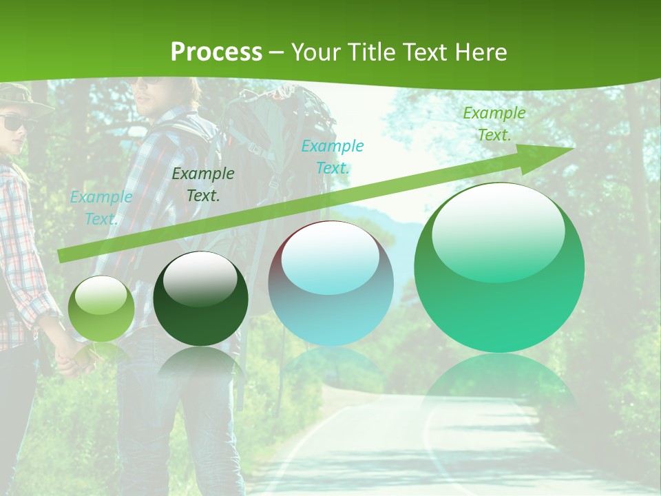 Cupcake Banner Element PowerPoint Template