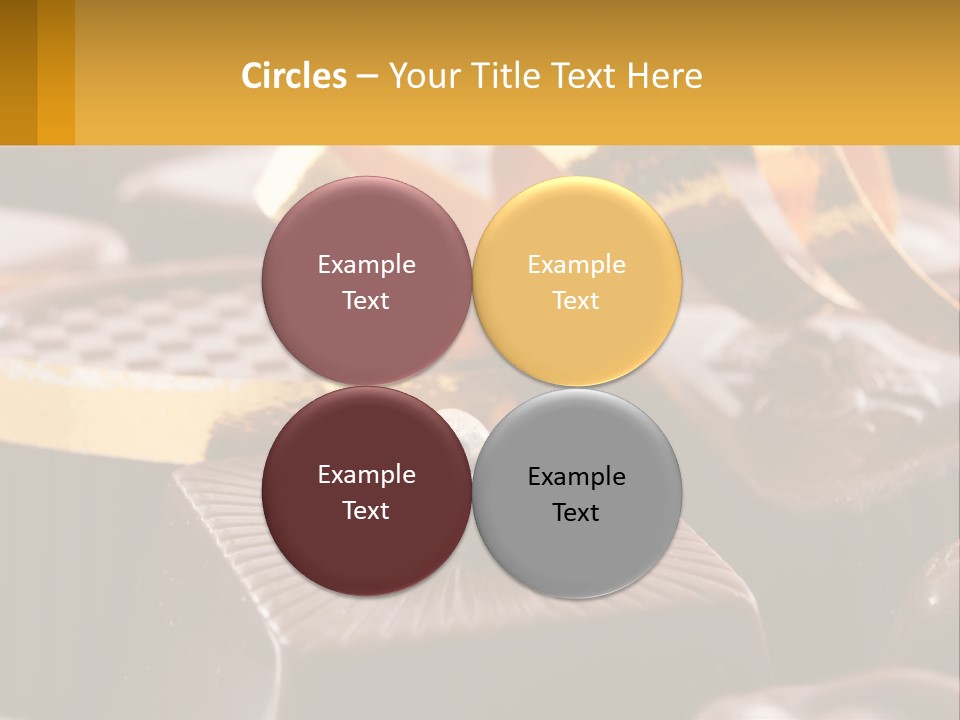 Background Party Dessert PowerPoint Template