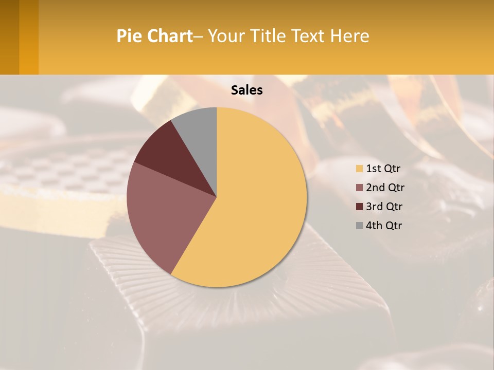 Background Party Dessert PowerPoint Template