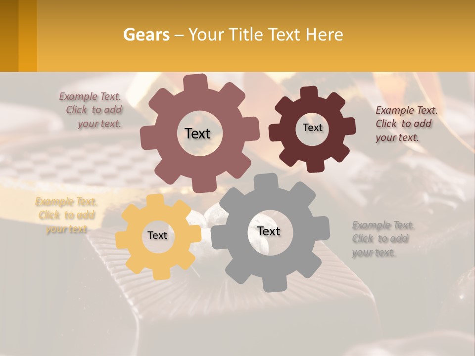 Background Party Dessert PowerPoint Template