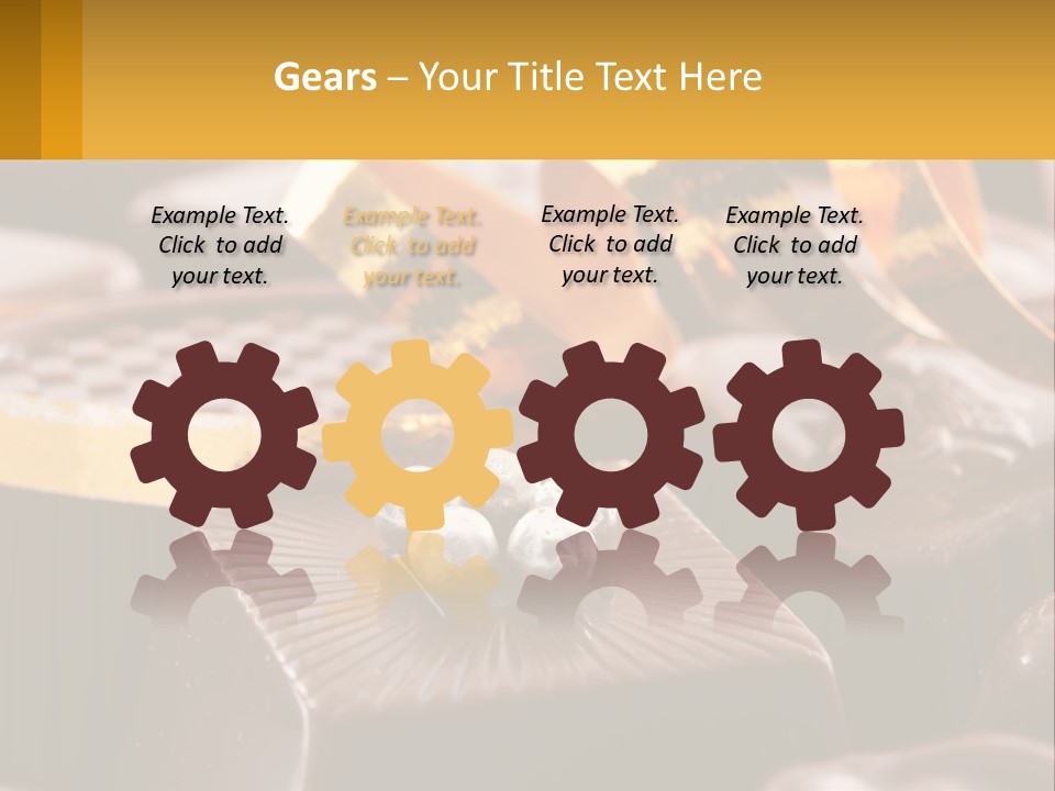 Background Party Dessert PowerPoint Template