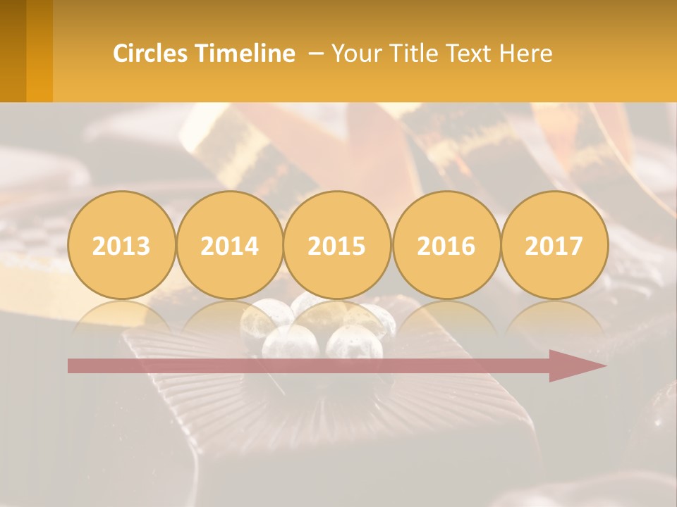 Background Party Dessert PowerPoint Template