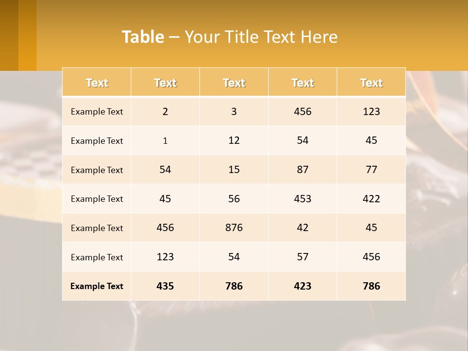 Background Party Dessert PowerPoint Template