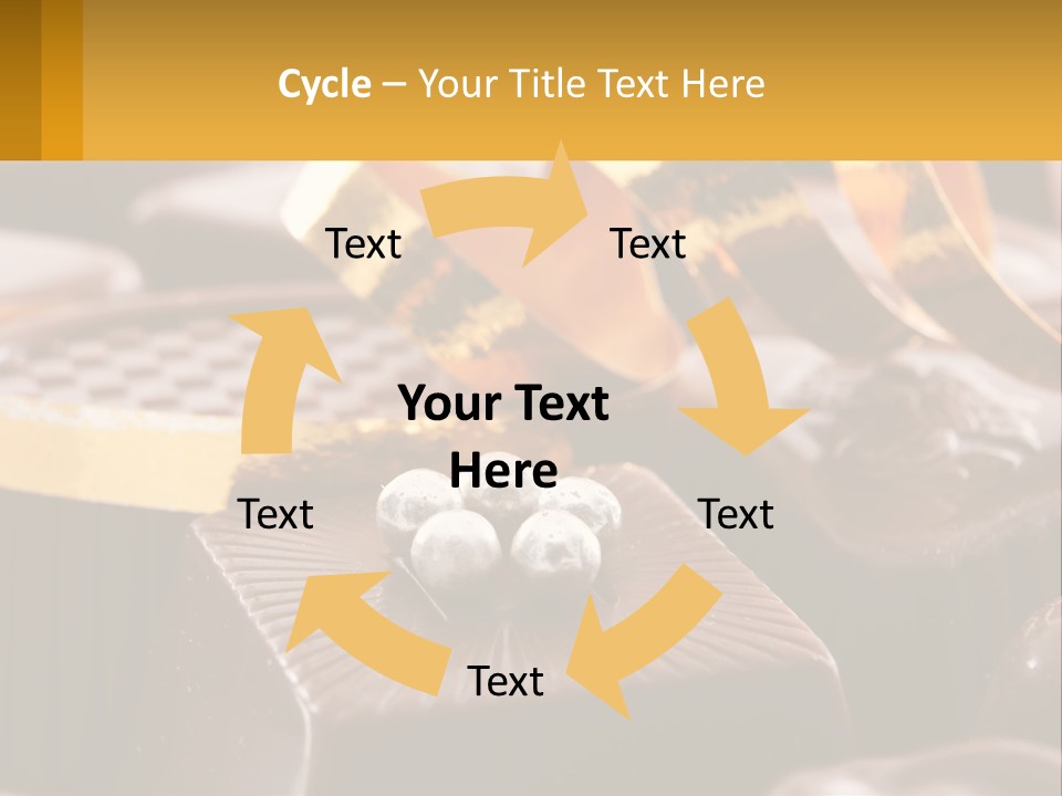 Background Party Dessert PowerPoint Template