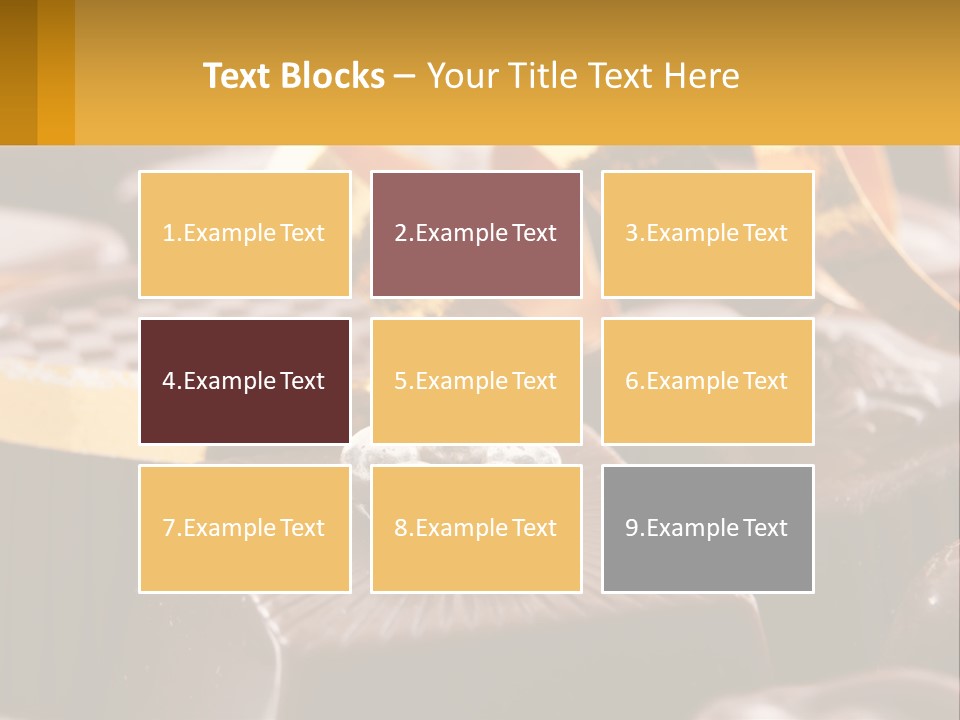 Background Party Dessert PowerPoint Template