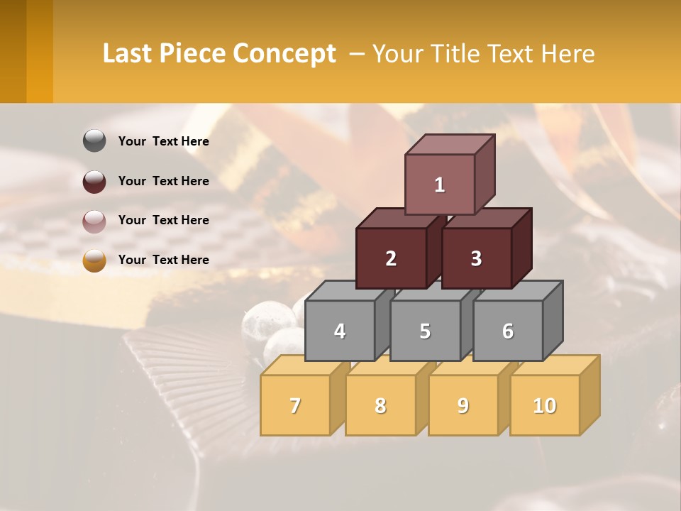 Background Party Dessert PowerPoint Template