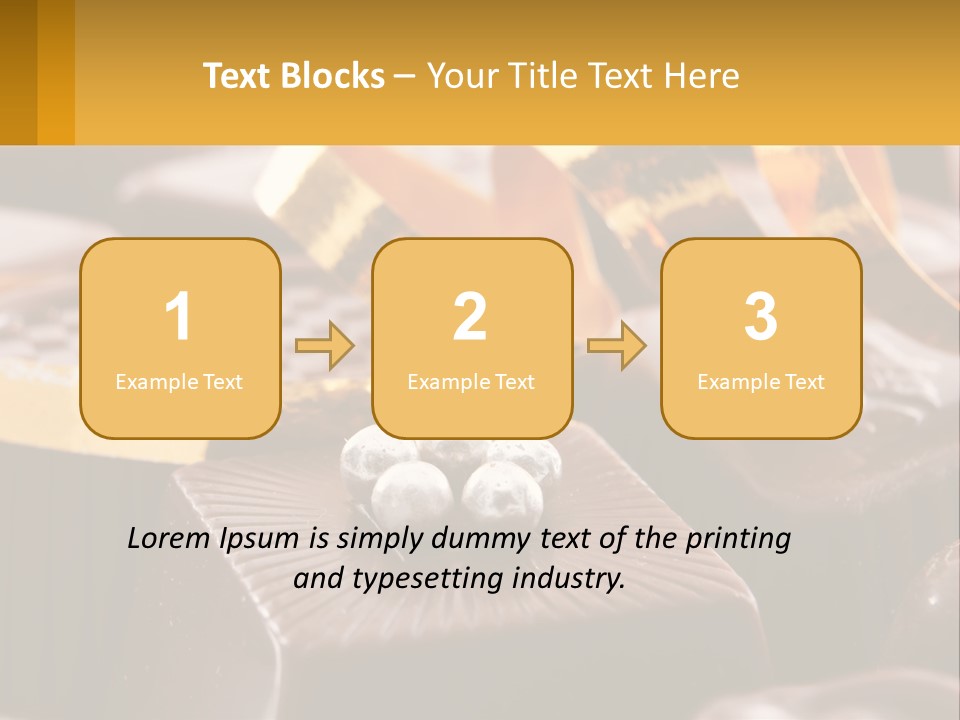 Background Party Dessert PowerPoint Template