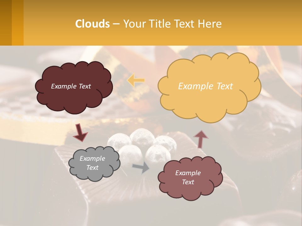 Background Party Dessert PowerPoint Template