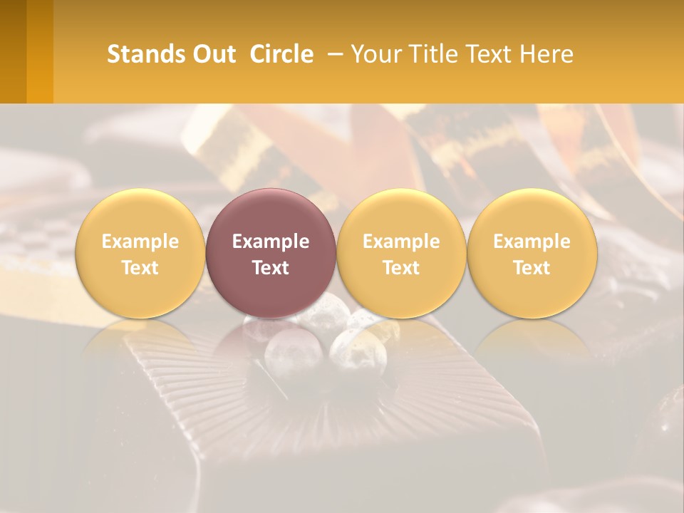 Background Party Dessert PowerPoint Template