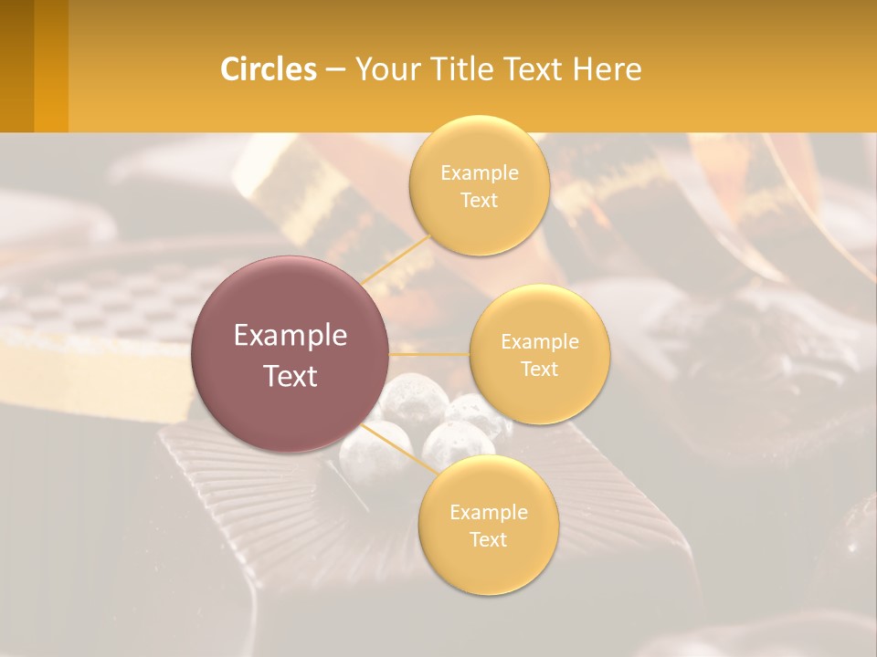 Background Party Dessert PowerPoint Template