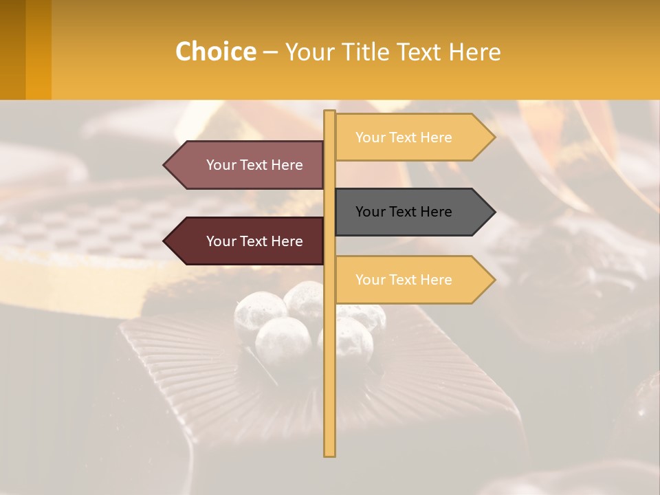 Background Party Dessert PowerPoint Template