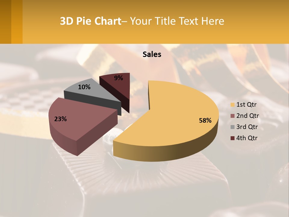 Background Party Dessert PowerPoint Template