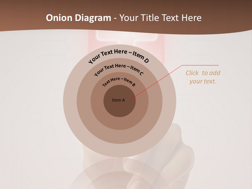 Party Flag Cupcake PowerPoint Template