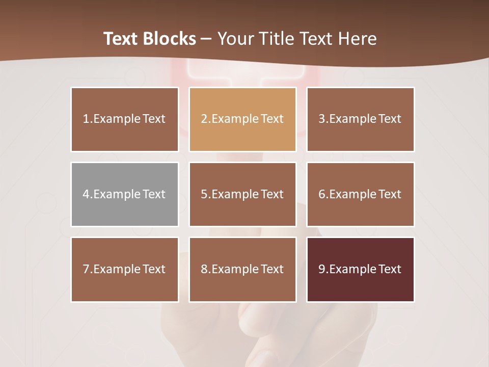 Party Flag Cupcake PowerPoint Template