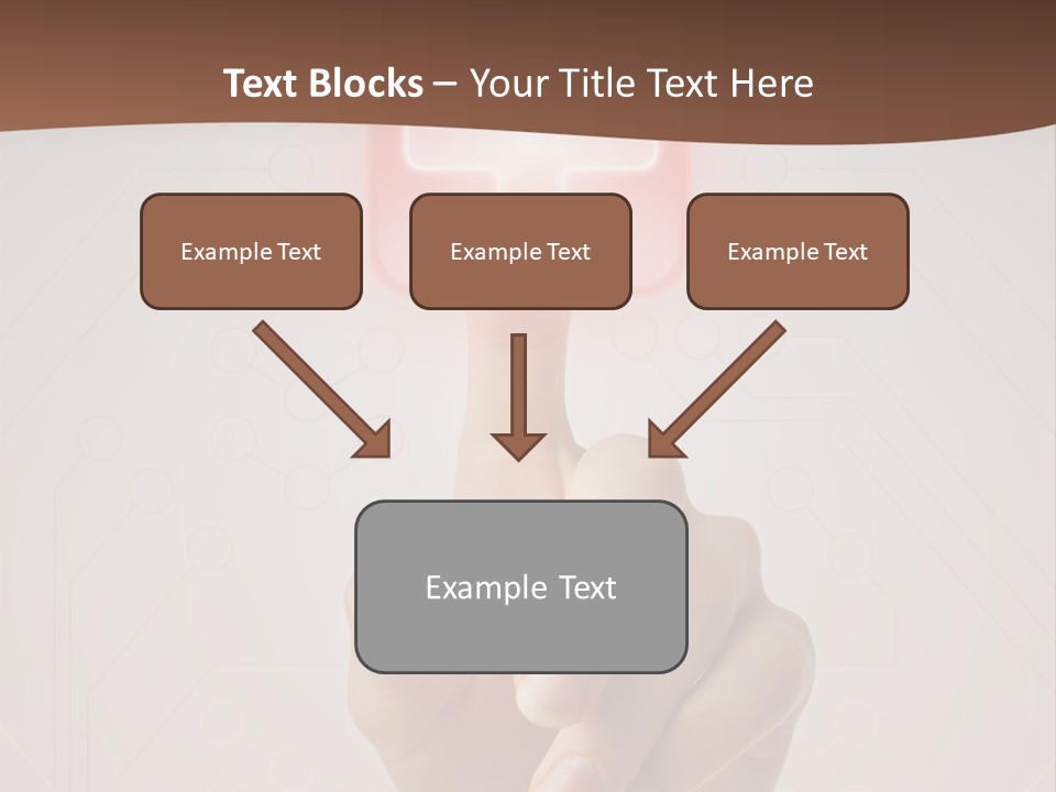 Party Flag Cupcake PowerPoint Template