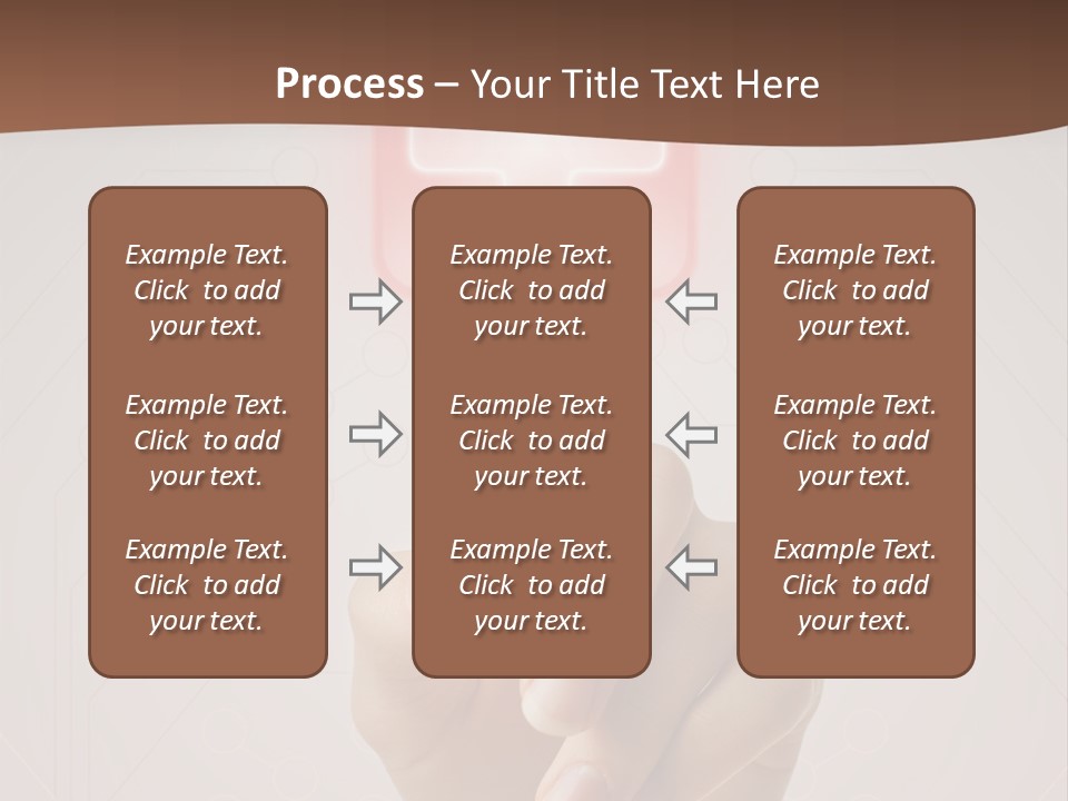 Party Flag Cupcake PowerPoint Template